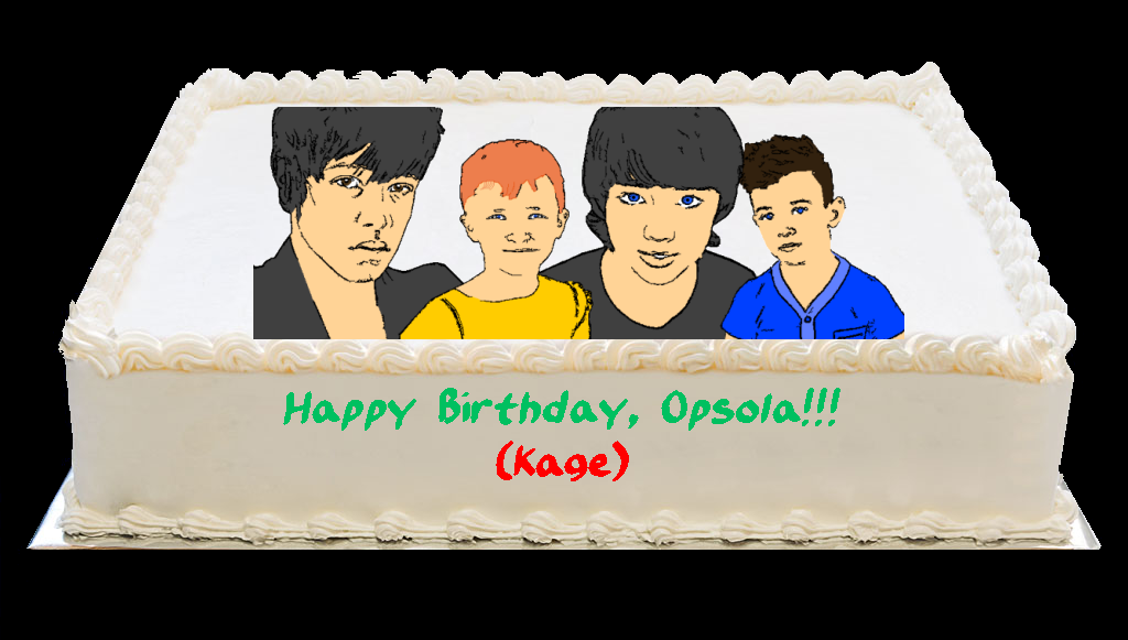 Kage's birthday Cake